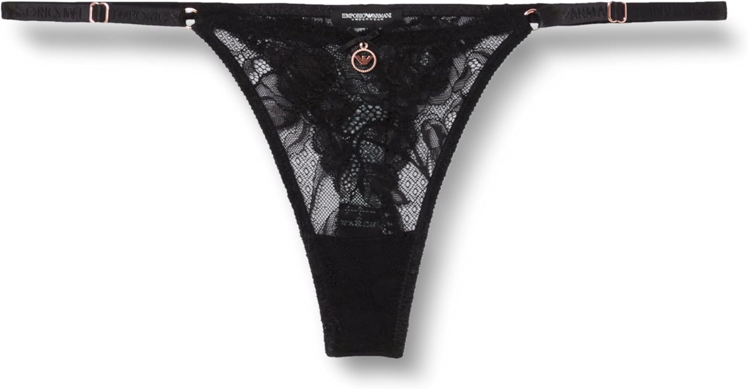 Emporio Armani Women's Eternal Lace T-Thong