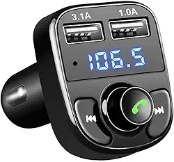 Carregador para Carro Usb Transmissor Fm Mp3 Sem Fio Bluetoot X8 carregador de carro sem fio compatível com bluetooth led transmissor fm duplo usb handfree disco transmissor fm para rádio do carro
