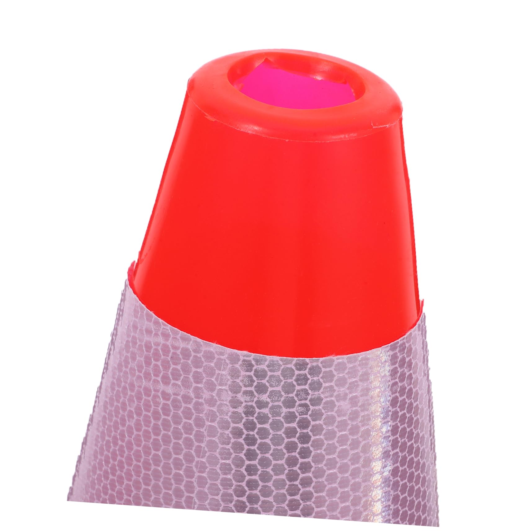 Cabilock Cono de Tráfico Banda Reflectante Conos de Plástico Señalización Vial Seguridad en Obras
