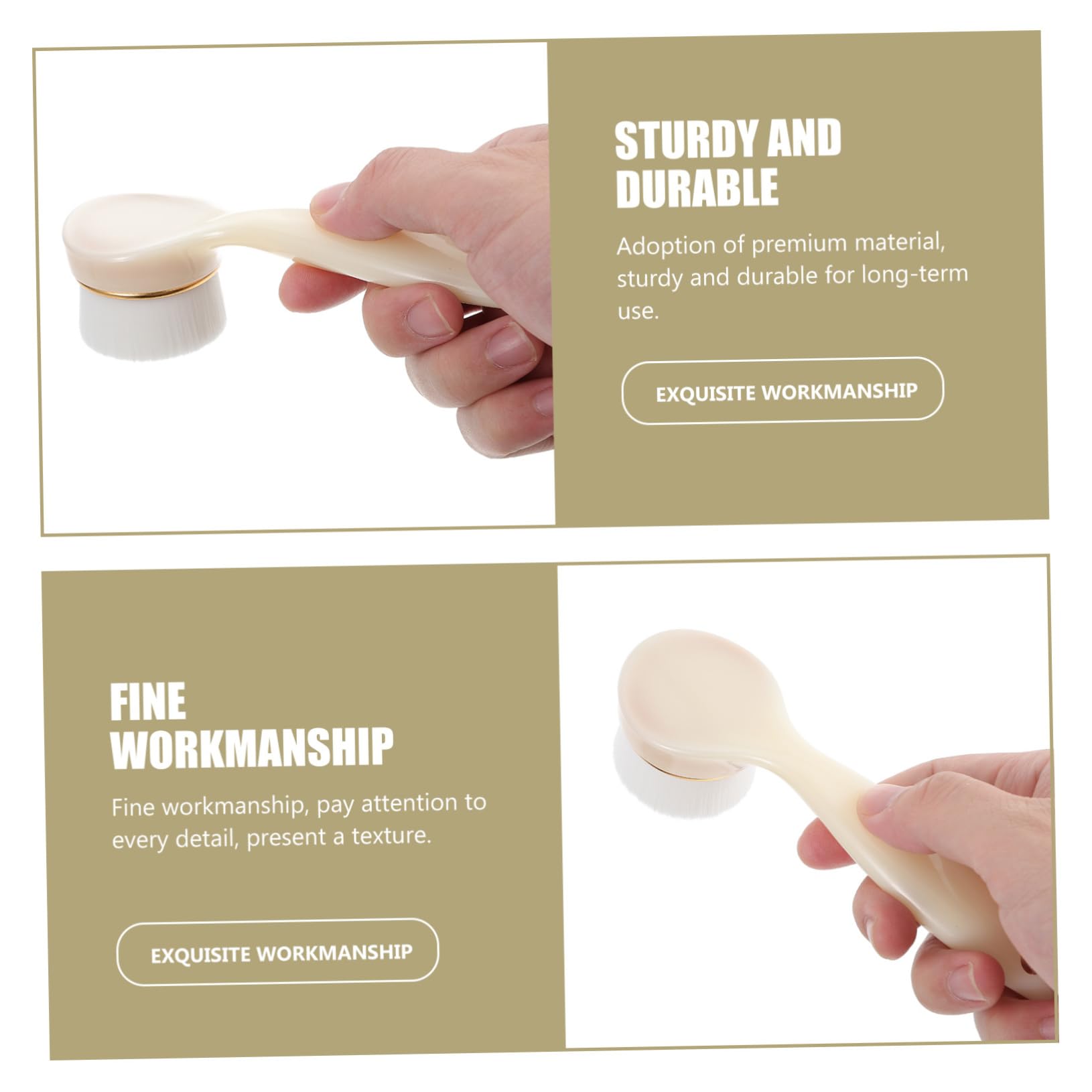 VICASKY Facial Cleansing Brush Deep Cleansing Face Brush Exfoliating Tool for Gentle Facial Scrubber Face