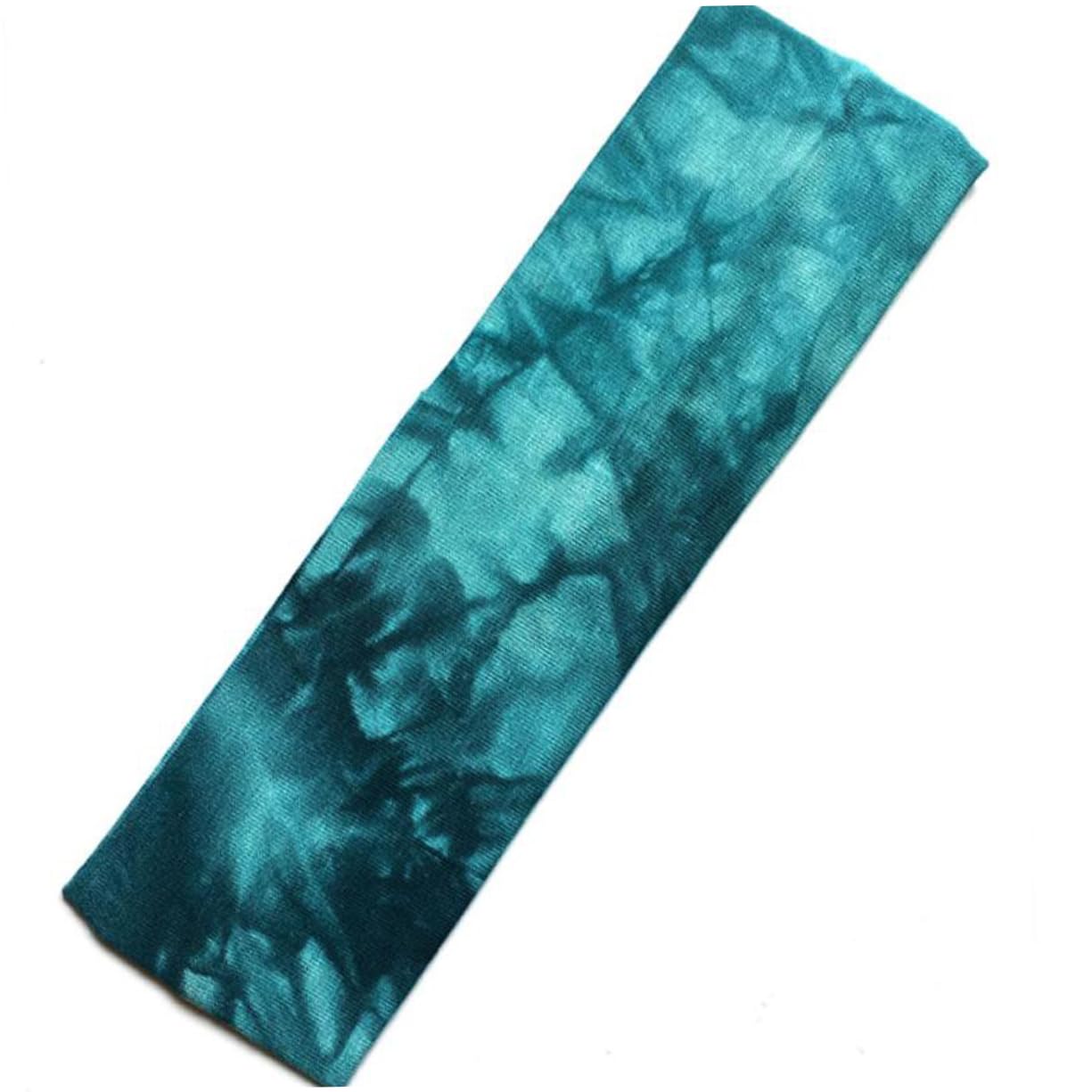 DOITOOL 18stücke Elastische Yoga-haarbänder Mit Schweißabsorbierender Funktion Bunte Tie-dye-designs Für Sport Und Fitness Schnelltrocknend Und Tragbar