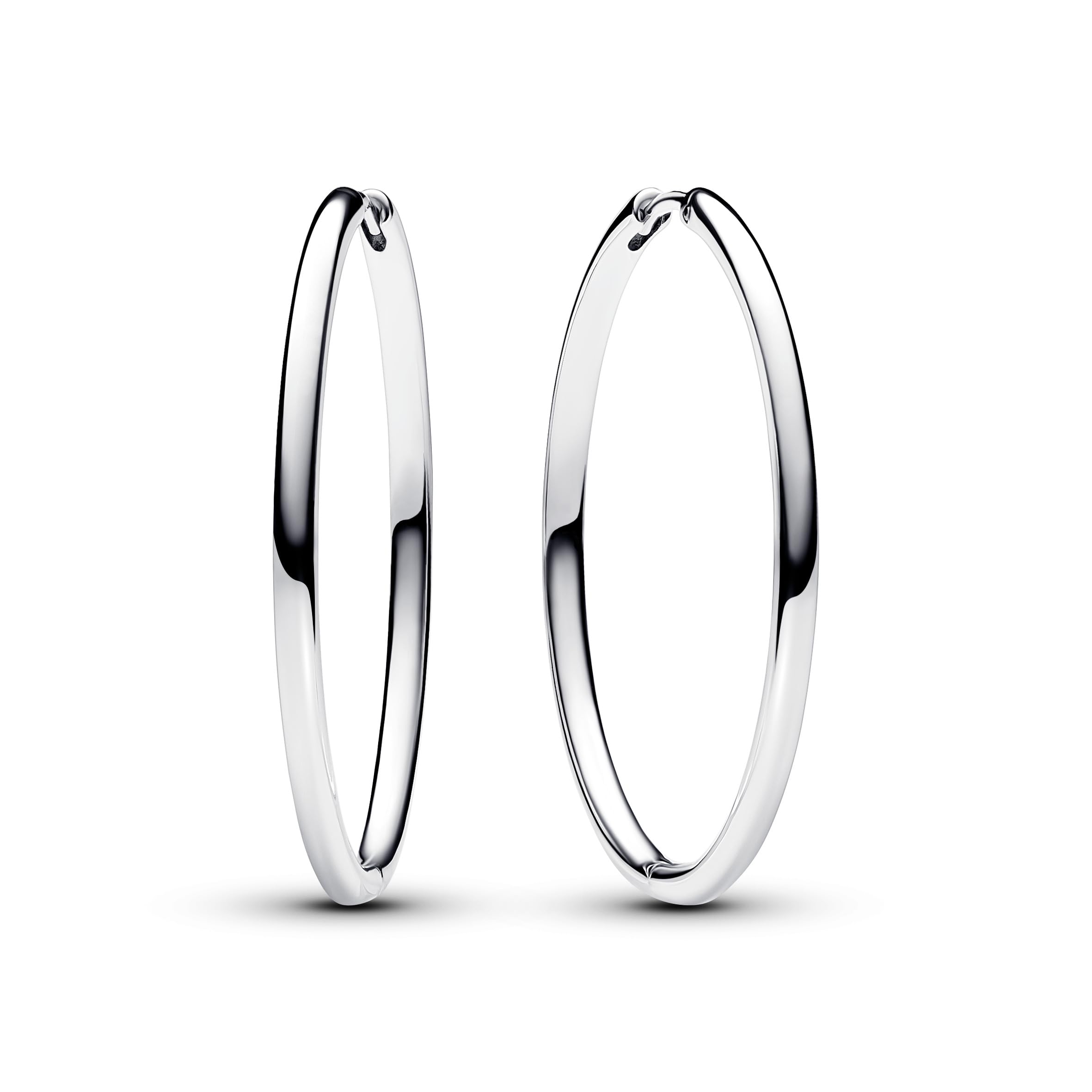 PANDORA Pendientes de aro Pandora Moments 293336C00 40 mm