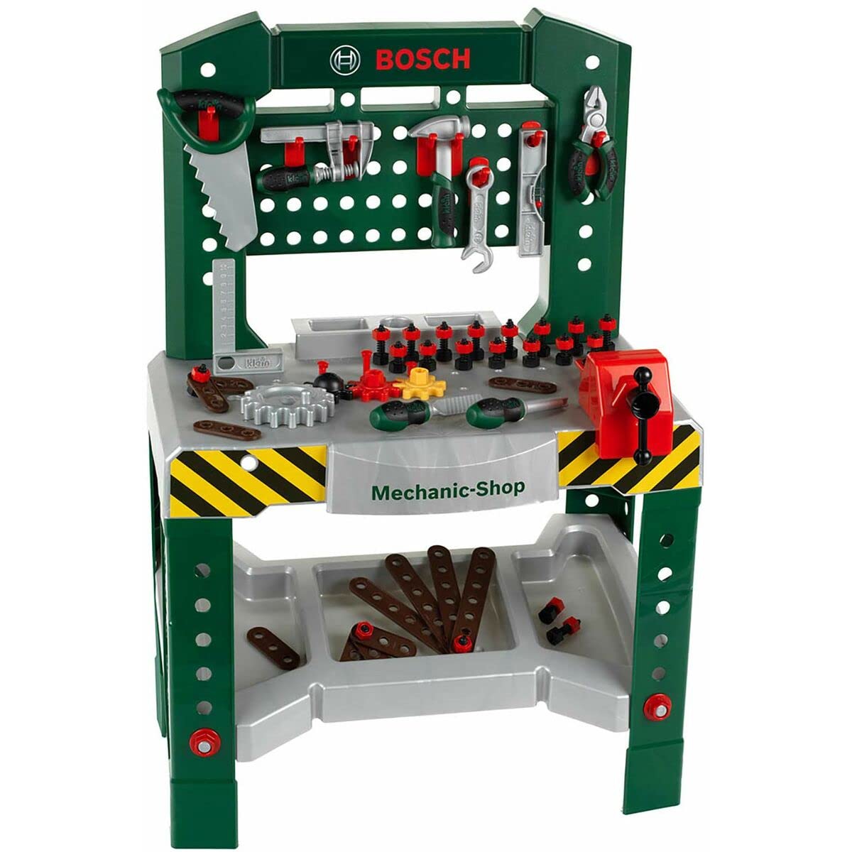 Klein Theo Bosch Pretend Play Workbench With 77 Tools And Accessories