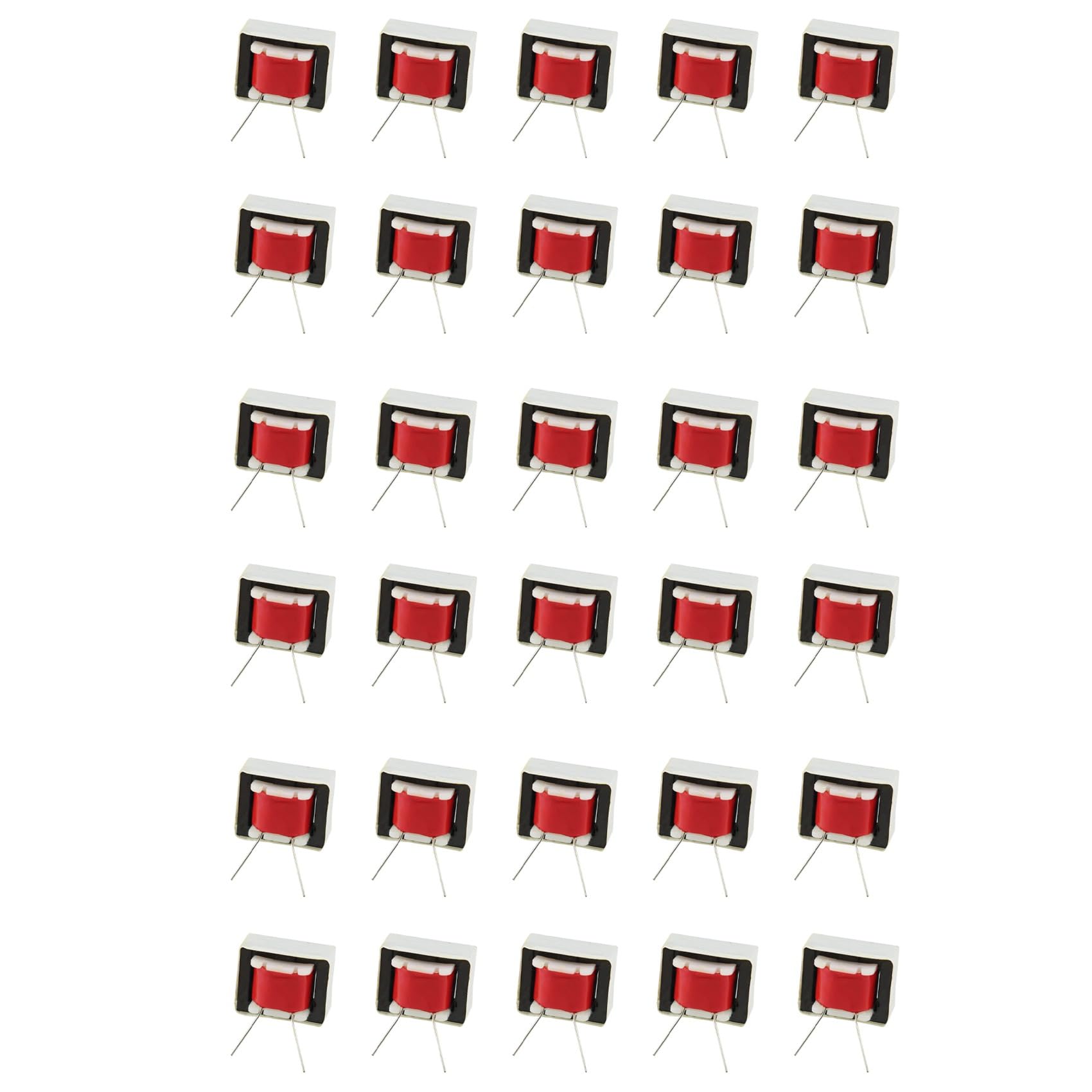 Jnchdghwa As Shown 30Pcs Ei14 Audio Transformer 600:600 Ohm 1:1 Ei14/Ei-14 High Efficiency Audio Isolation For Transform