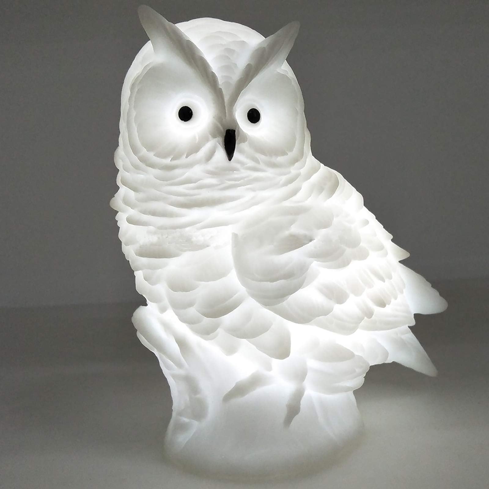 Owl Night Light for Kids, Cute LED Portable Battery Silicone Nursery Baby Animals Nightlight for Room Decoration, Bedside Decoration, for Baby Child Boys Girls Adult