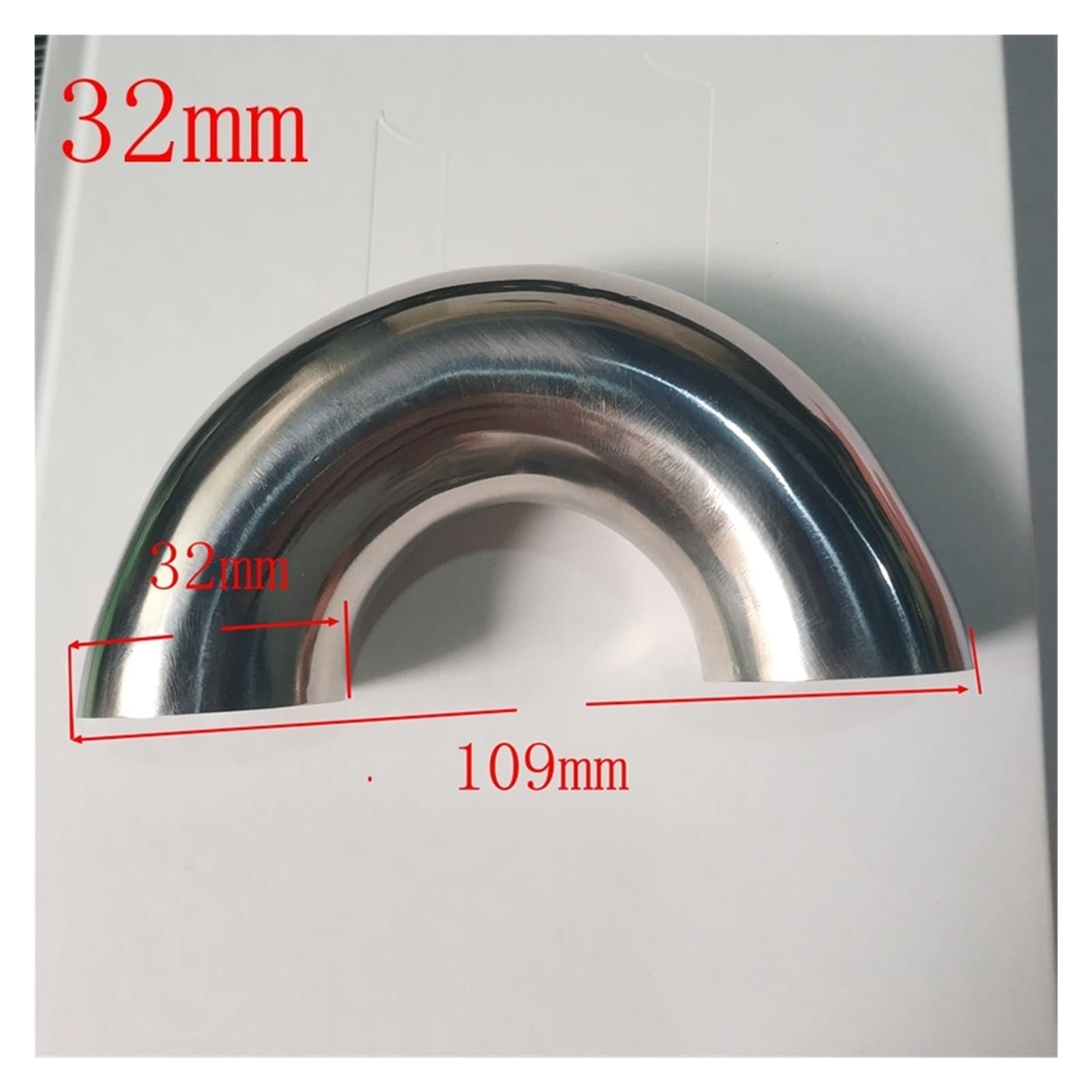 Raccordo Saldatura Testa Per Tubi Sanitari Raccordo Universale Per Tubi Scarico In Acciaio Inox SUS 304 - Gomito 45 Gradi Per Saldatura SUS 304 Silenziatore Universale - Foto 6