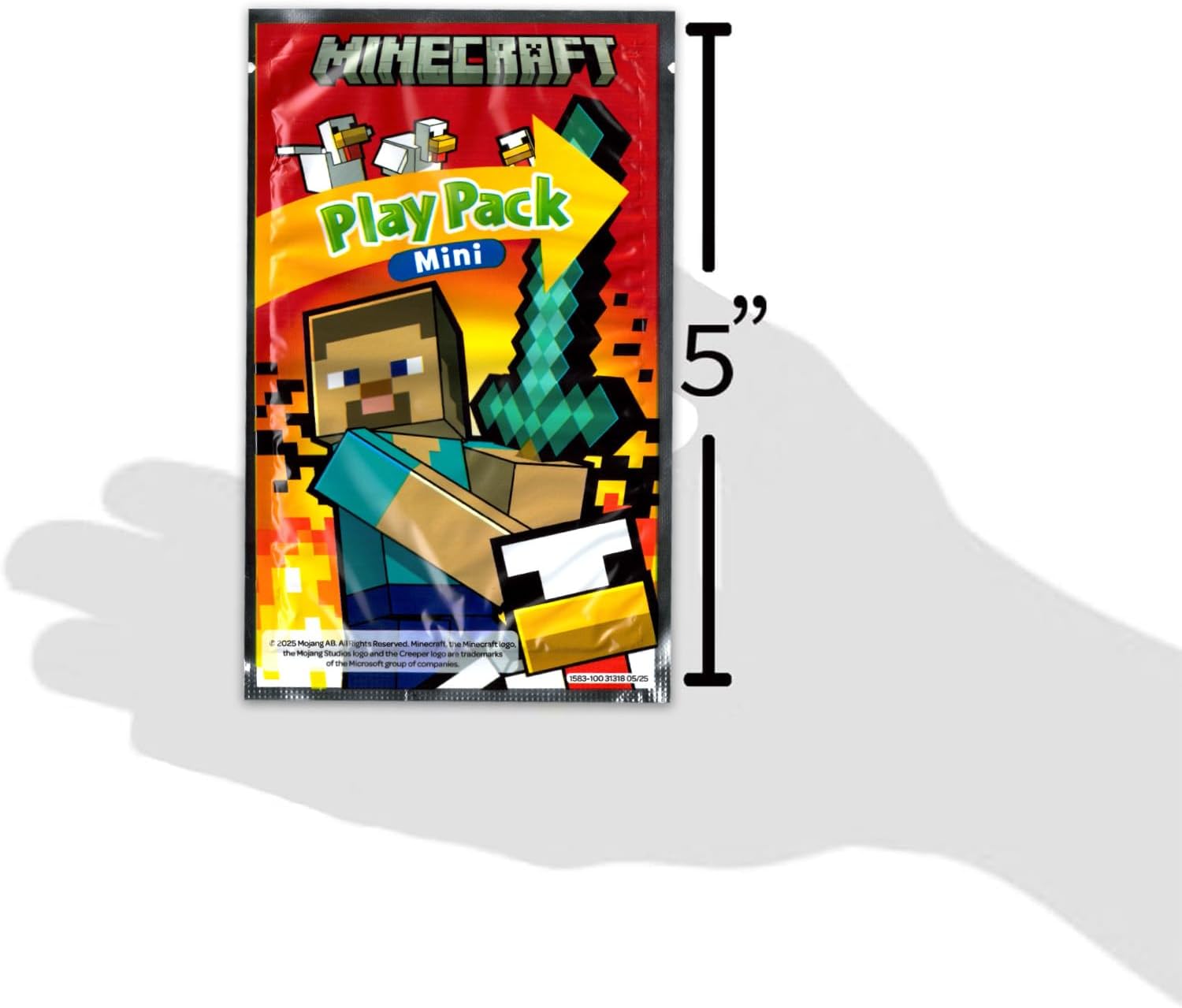 Minecraft Classroom Valentine Exchange Bundle - 10 Minecraft Mini Coloring Activity Books for School Party Supplies, Stickers | Kids Party Favors