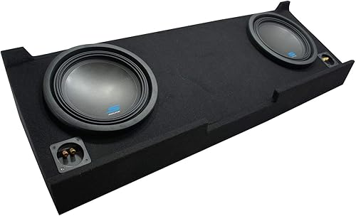 Miniatura 1 de Alpine Type S - Paquete compatible con Chevy Silverado Crew Cab Truck S-W12D2 Dual 12" Cargado 2007-13  Final 2 Ohm