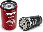 PPE Double Deep Spin On Transmission Filter 128059150 & 5 Micron Premium High-Efficiency Oil Filter 114000550 Compatible with 2001-2019 Chevy/GMC 6.6 LB7 LLY LBZ LMM LML L5P Duramax Diesel