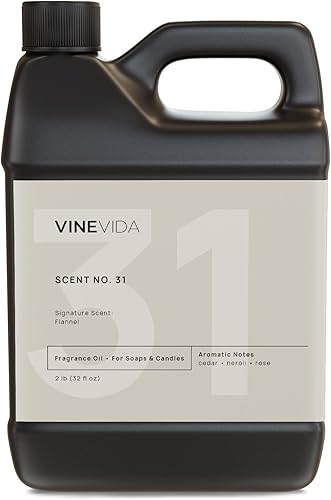 Miniatura 1011 de VINEVIDA [4 onzas] Aceite de fragancia de madera de teca de caoba para fabricación de velas y fabricación de jabón, aromas de velas prémium para