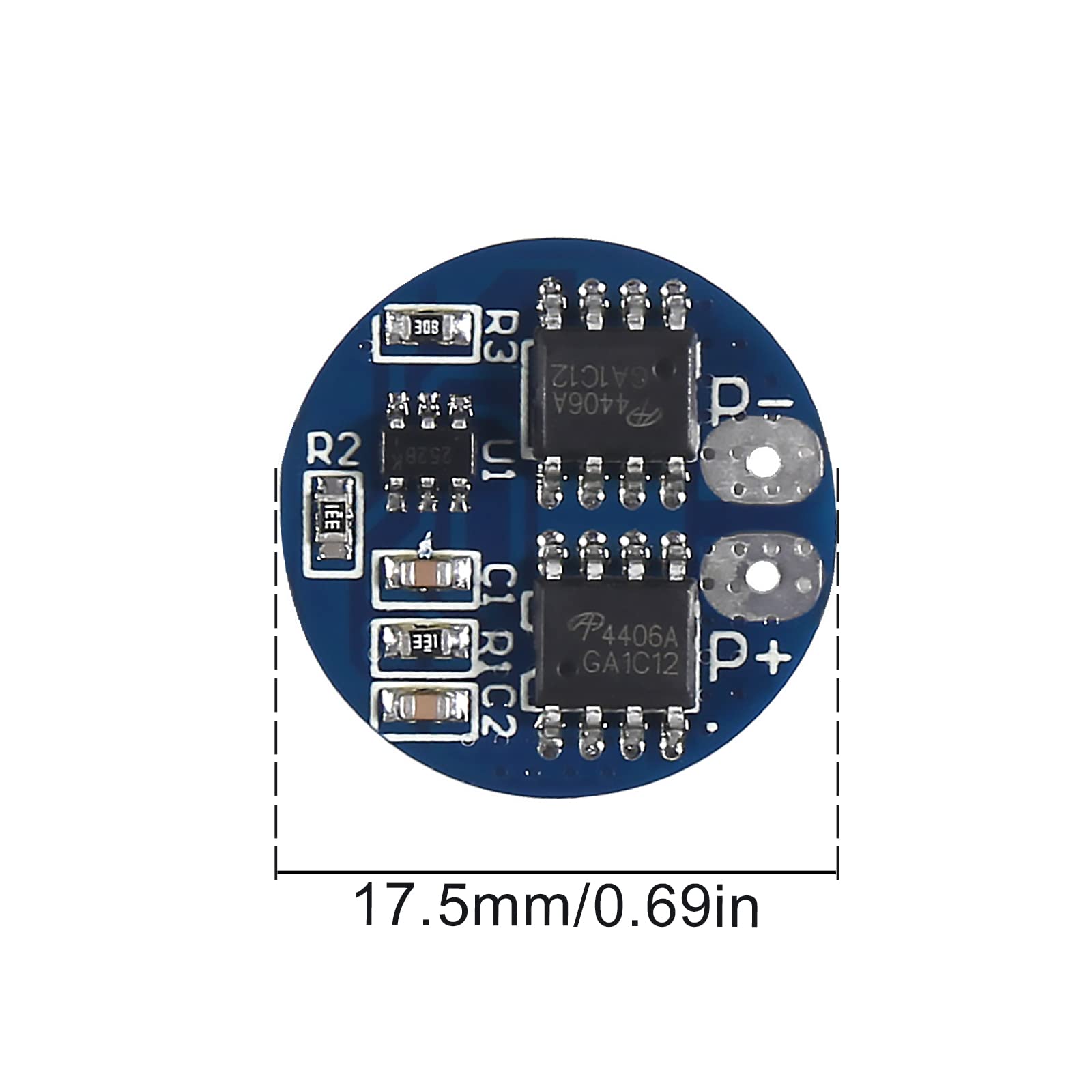 Alinan 6pcs 2S 5A 7.4v 8.4V 7A Current Limit 18650 Lithium Battery Charger Protection Board BMS PCM for Li-ion Lipo Battery Cell Pack