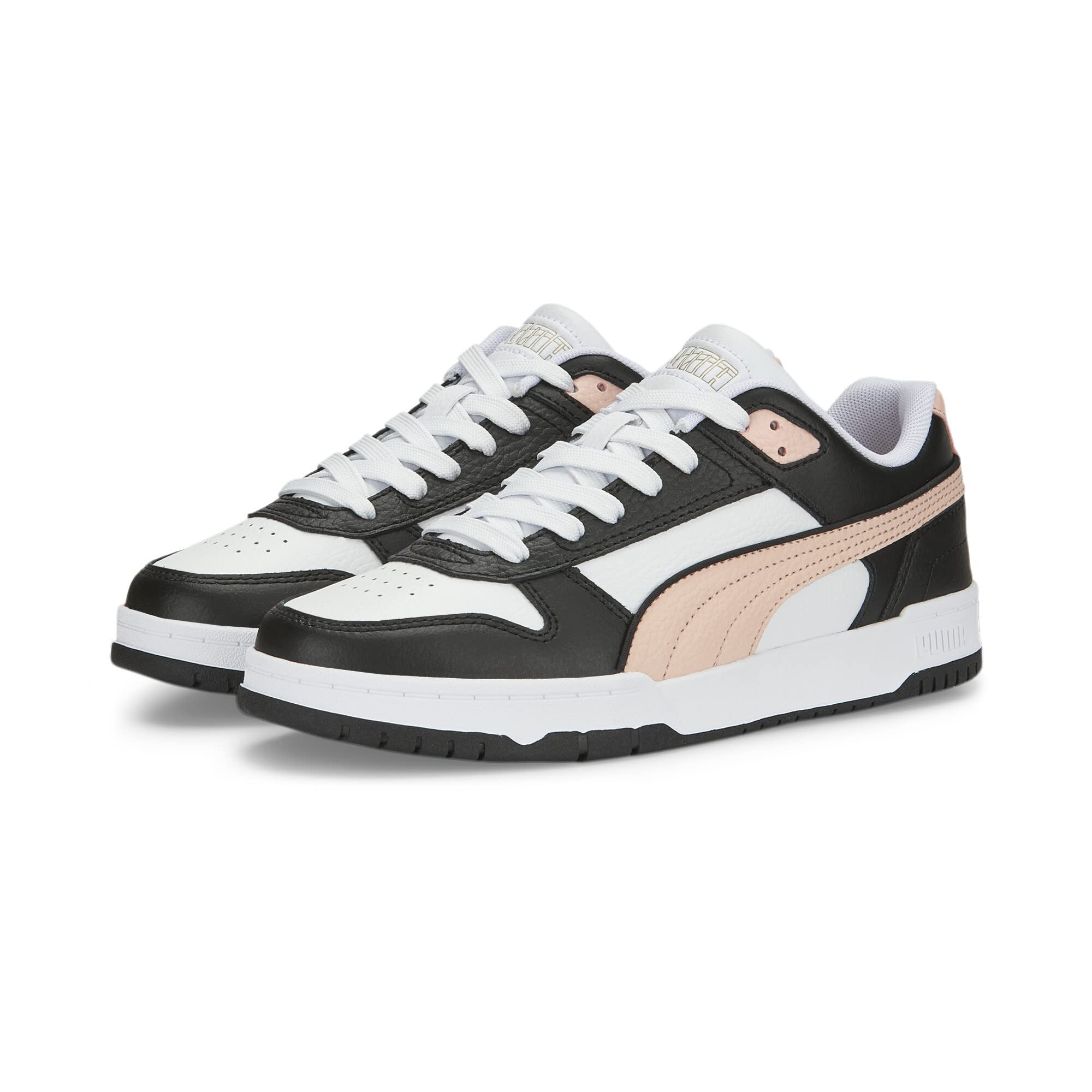 Unisex Sneaker RBD Game Low 386373 Puma White-Rose Dust-Puma Black-Puma Gold 37.5