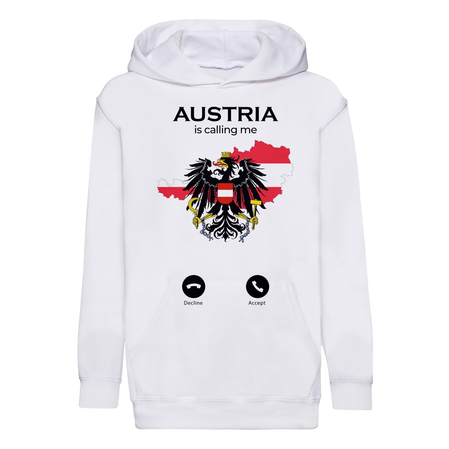 Sweat à capuche enfant Austria is Calling Me premium - 4