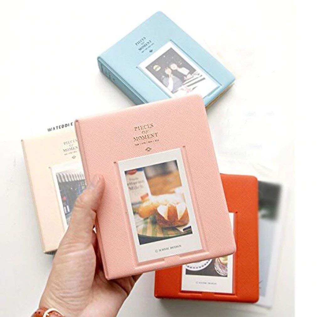 GLigeT Álbum de Fotos 64 Album Pocket Mini Instant Picture Box Storage Adecuado for Mini Película Fotos Álbumes Amigos Familia Amantes Álbum Album Fotos
