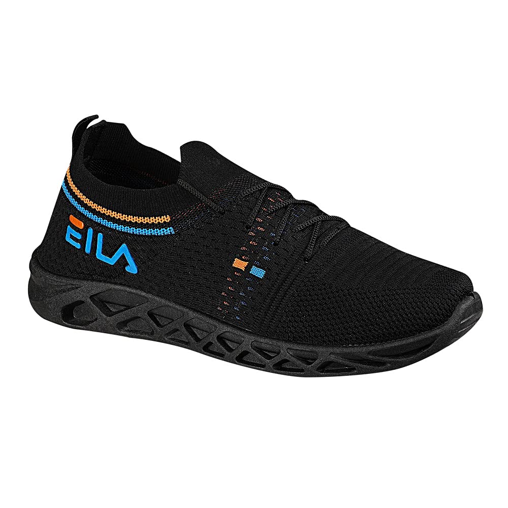 Ethics Perfec Ultra Lite Sport Casual Shoes for Men (Blue, Black, Numeric_7)