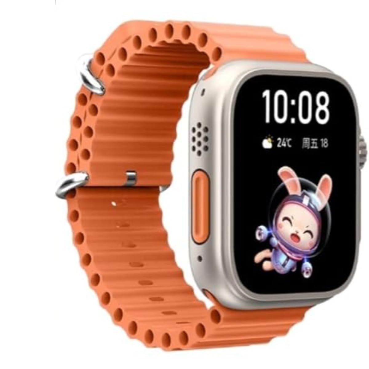 Smartwatch W69 Ultra Amoled Serie 10 49mm 2024 (Laranja)