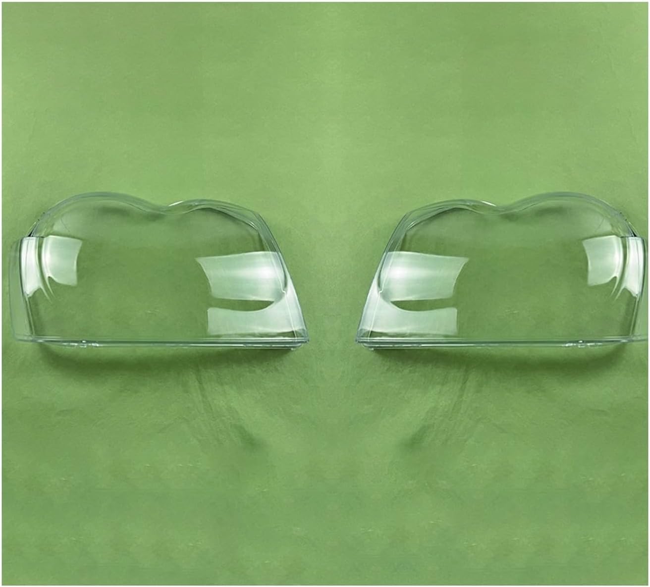 Head light Lens Cover Compatible for Jeep for Grand for Cherokee 2007-2010 Car Accessories Headlamp Shell Lampshade Transparent Shade Mask Glass (A Piar)