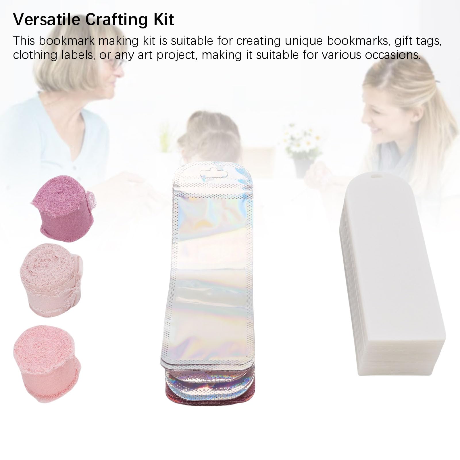 Acryl-Lesezeichen-Bastelset, sicheres, glattes Design für verschiedene Anlässe