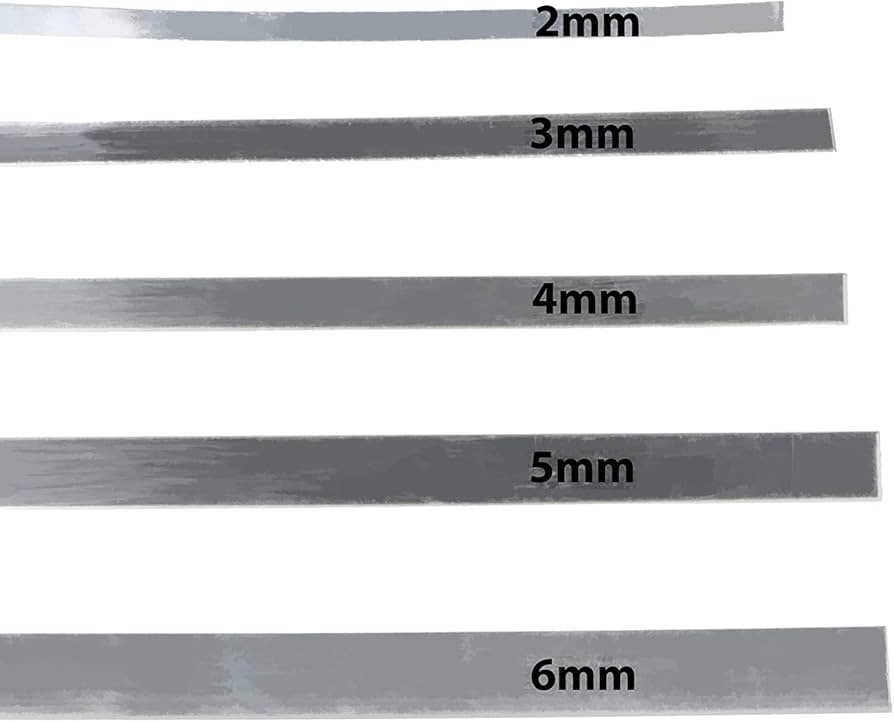 Amazon.co.jp: uGems スターリングシルバー 925 フラットワイヤー