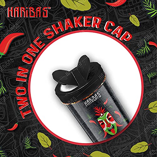 Image of HARIBAS Combo Of Red Chilli Flakes&Oregano Sprinkler,100Gram Each,Natural Ingredients,Chilli Flakes&Oregano Seasonings 100% Pure,Vegetarian Pizza,Pasta,Sandwich Uses,Same Taste Every Time