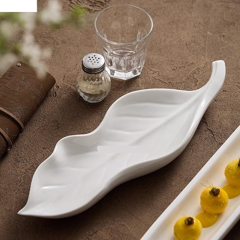 Forniture Per Feste Piatto da pranzo in ceramica irregolare creativo Piatto da sushi Piatto da dessert Piatti da snack Piatti da sashimi Piatto da tavola for ristorante Piatti Della Festa (Color : B