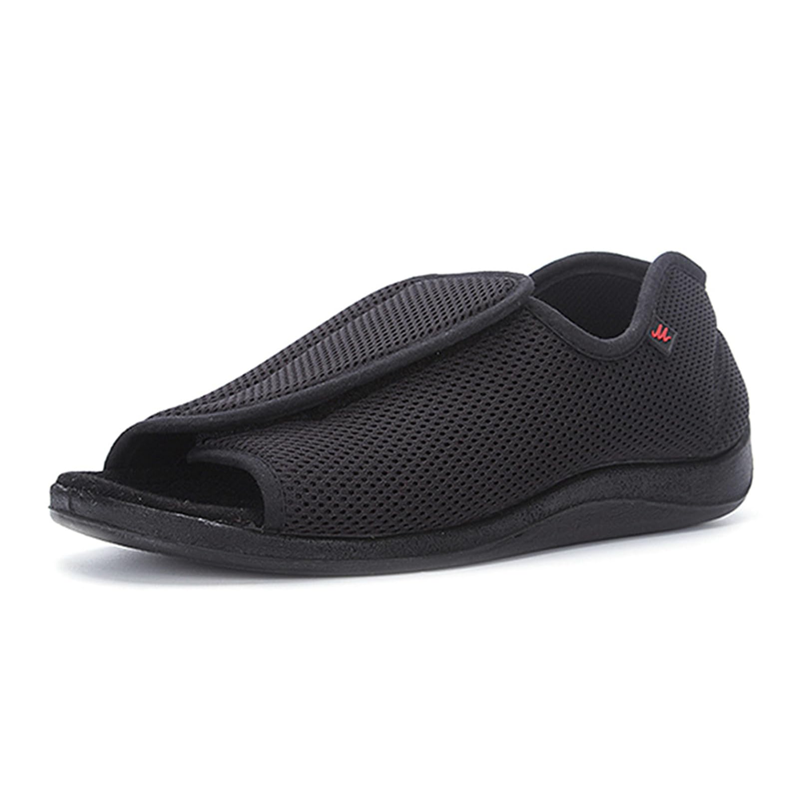 Zapatillas Hombre Zapatos para Diabéticos Ajustables Sandalias para Caminar con Punta Abierta Extra Ancha para Pies Hinchados Y Edemas