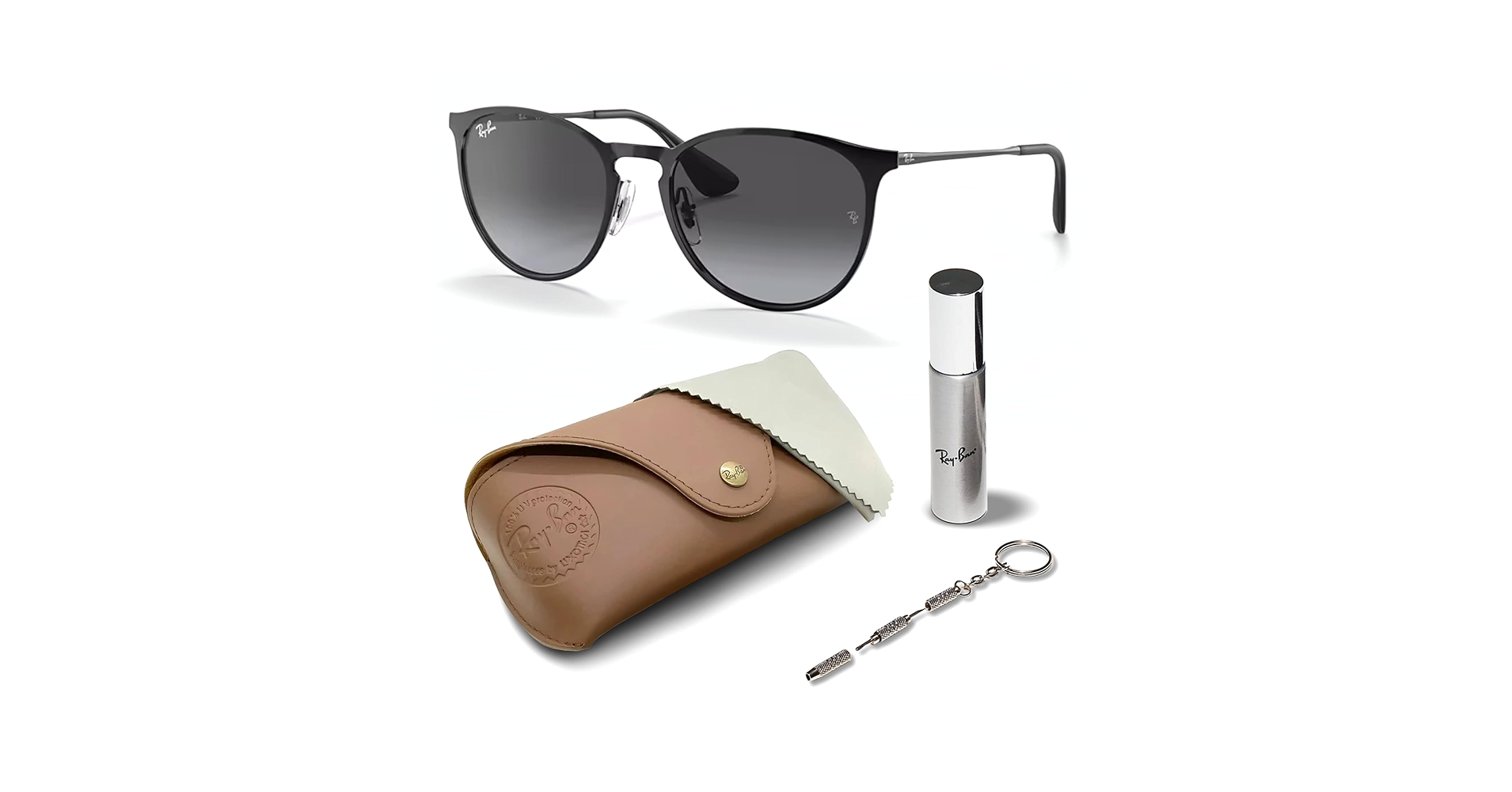 アクセサリー Ray-Ban ERIKA L Ray-Ban レイバン サングラス 純正レンズ対応 RB3539 002/Q2 54