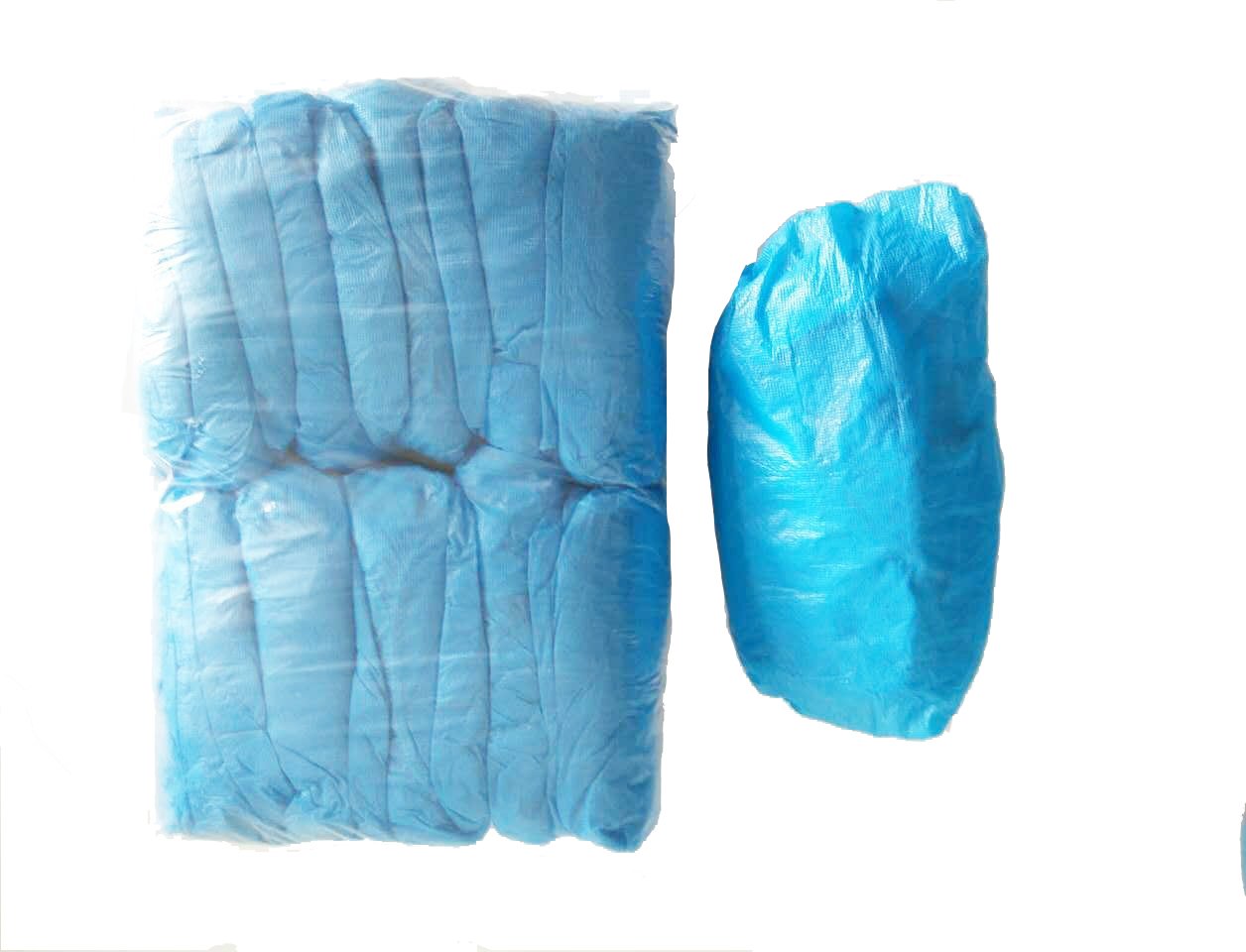 Copriscarpe usa e getta blu CPE (20 x 100 confezioni) 2,5 g per confezione