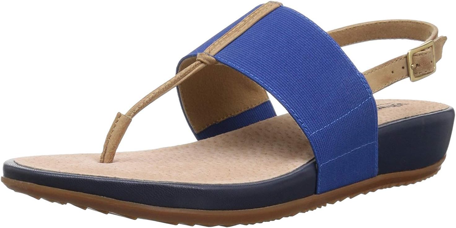 Softwalk Women's Daytona Mule, Navy w tan, 9.5 W US