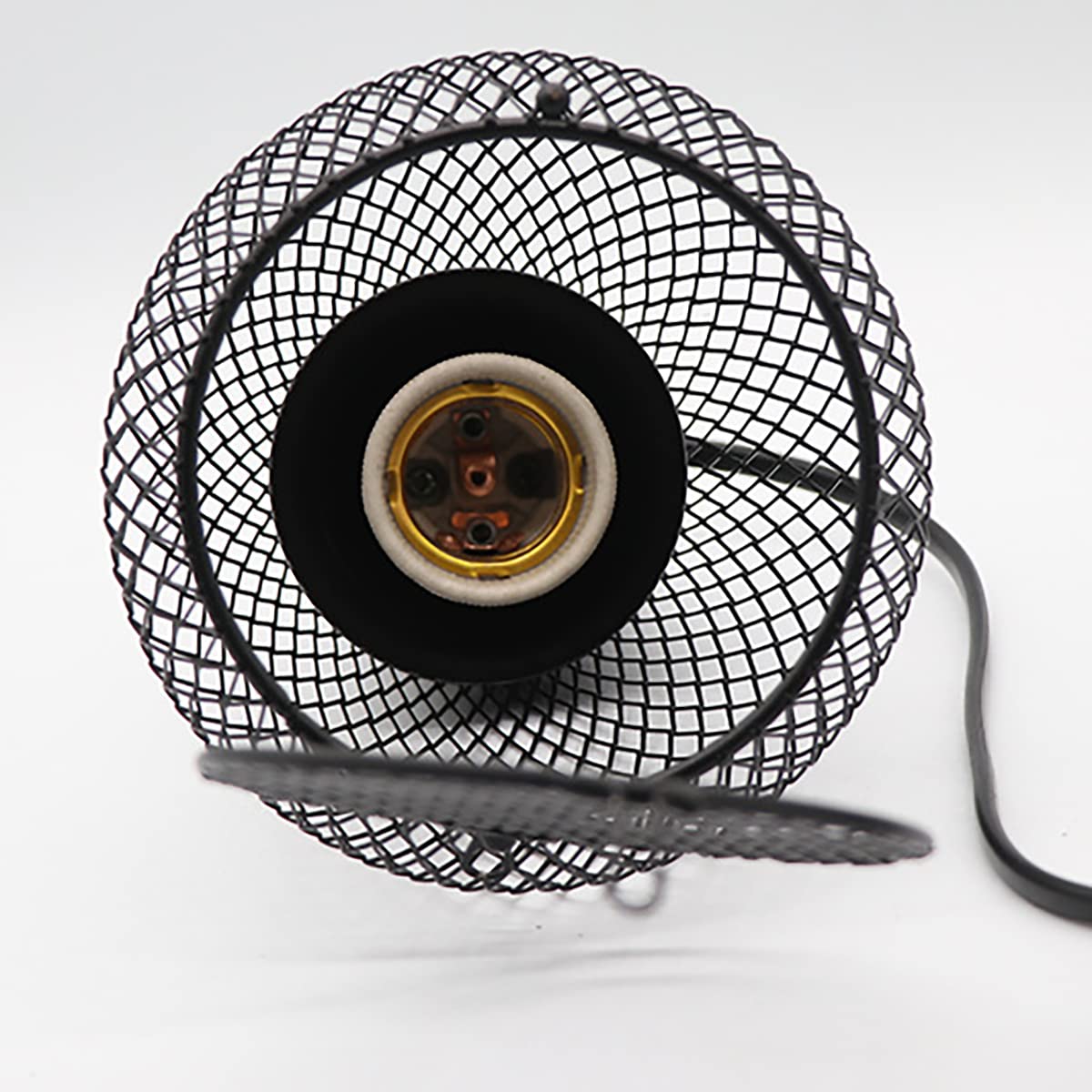 Lámpara De Calor De Reptil, Lámparas De Calor De Cerámica con Termostato, para Dragón Barbudo, Lagarto, Tortuga, Serpiente,75W