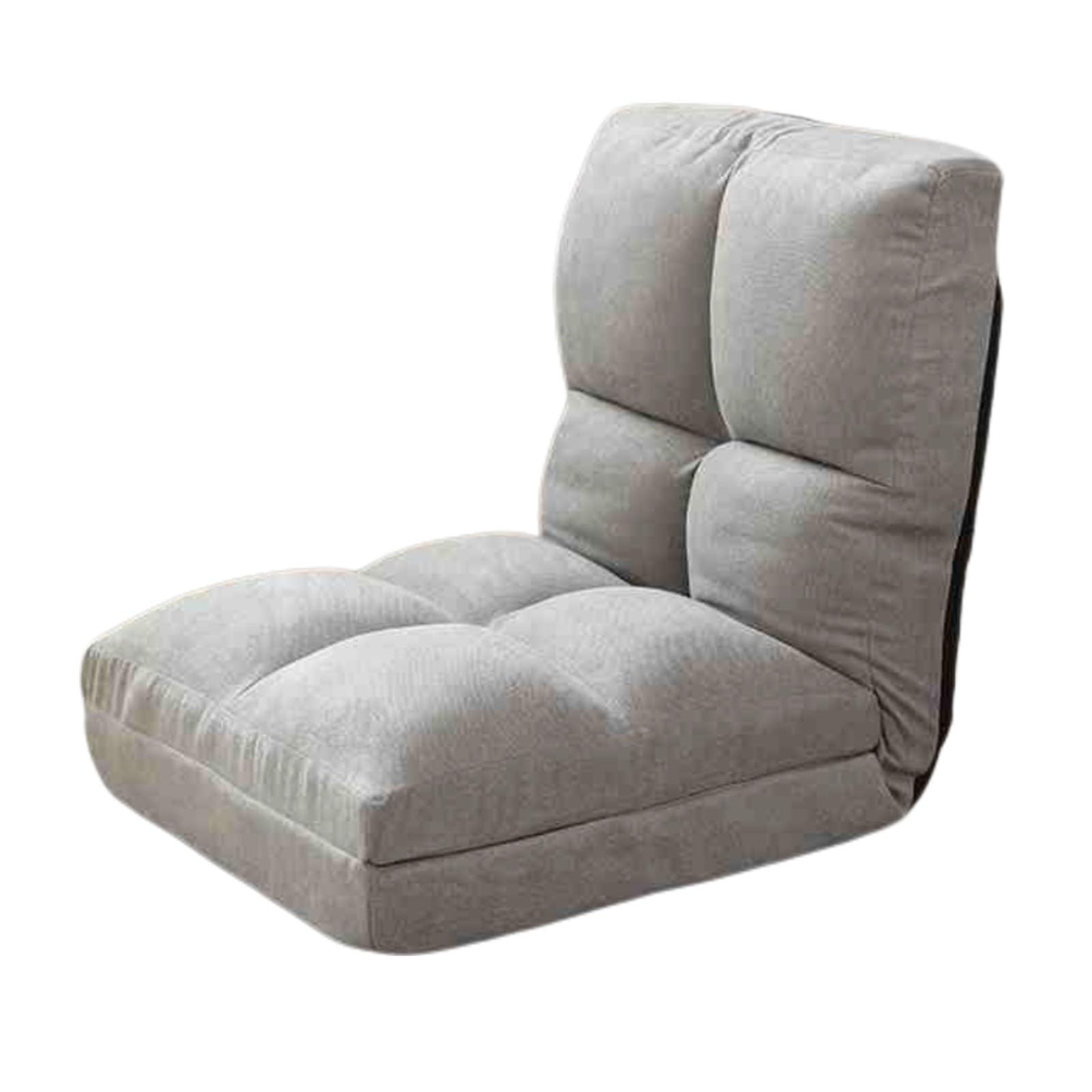 Chaise de sol avec soutien dorsal pour regarder la télévision confortablement