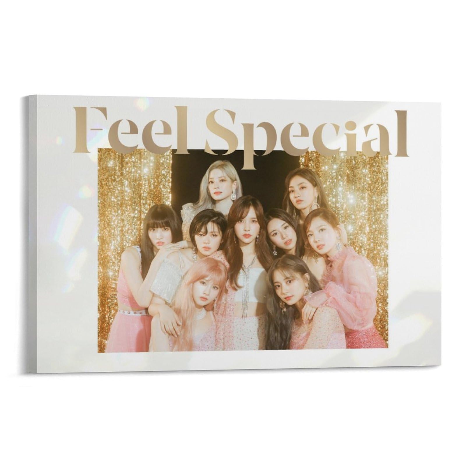 Amazon.co.jp: TWICE トゥワイス Feel Special Memb Cuteキャンバス