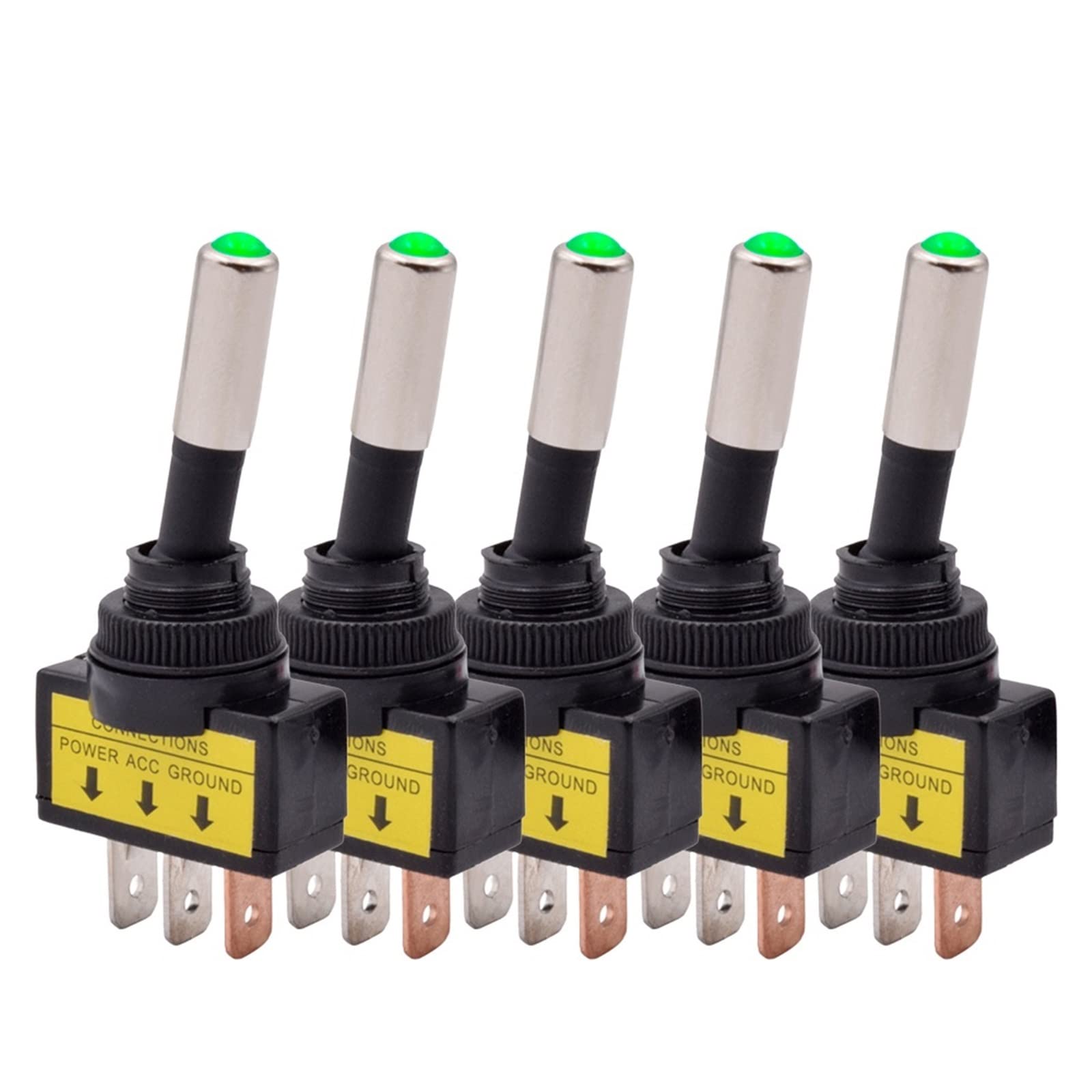 Interrupteur à bascule 12mm de voiture pour éclairage LED cabine