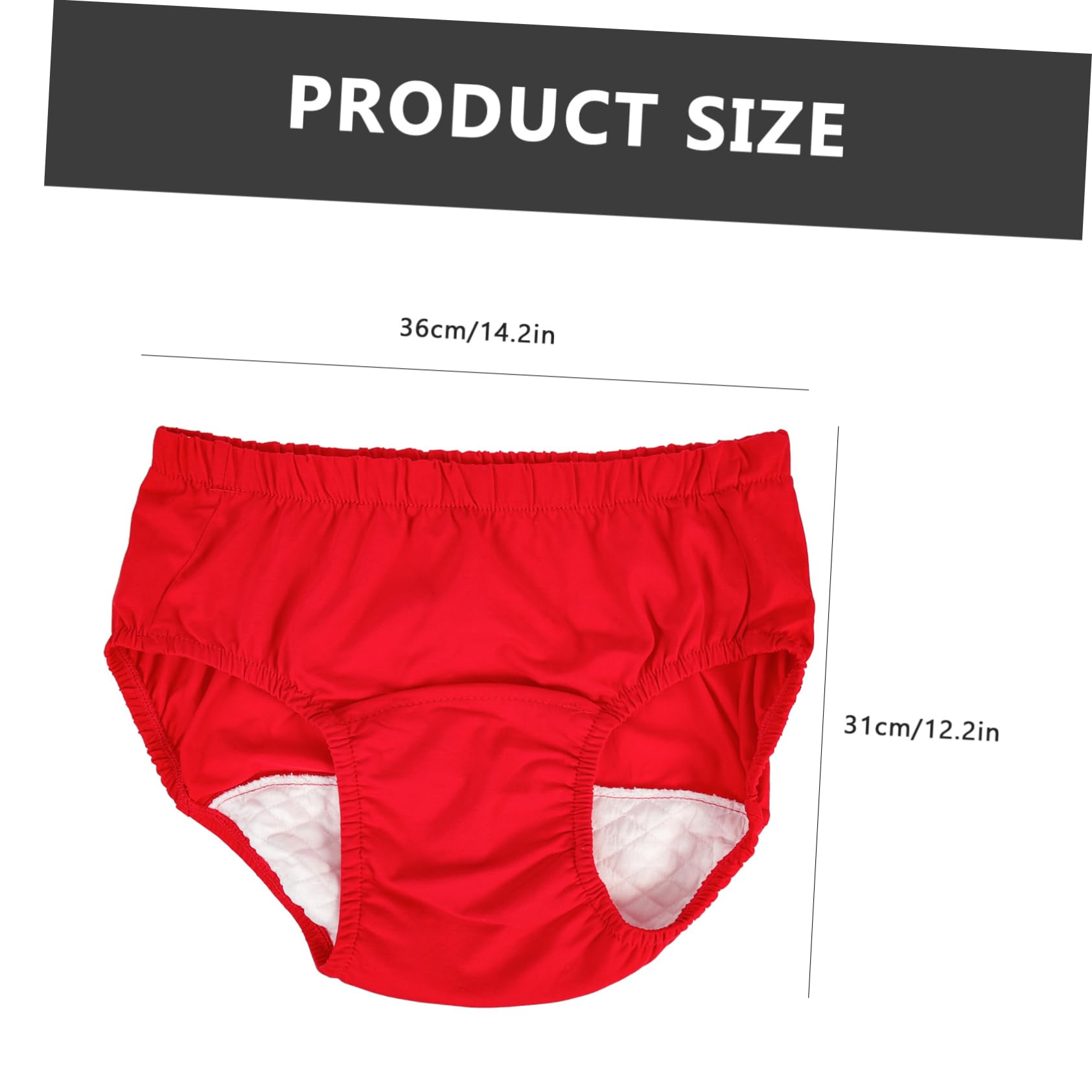 minkissy 4 Pezzi Di Pantaloni Da Uomo Traspiranti Per Adulti Pannolini Di Grandi Dimensioni