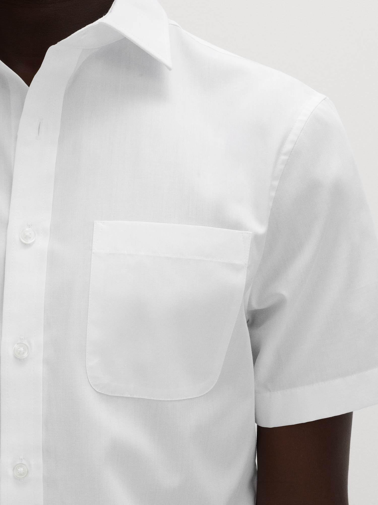 Marks & Spencer 3-Pack Uomo Camicie vestibilità Regolare Stiro Facile a Maniche Corte