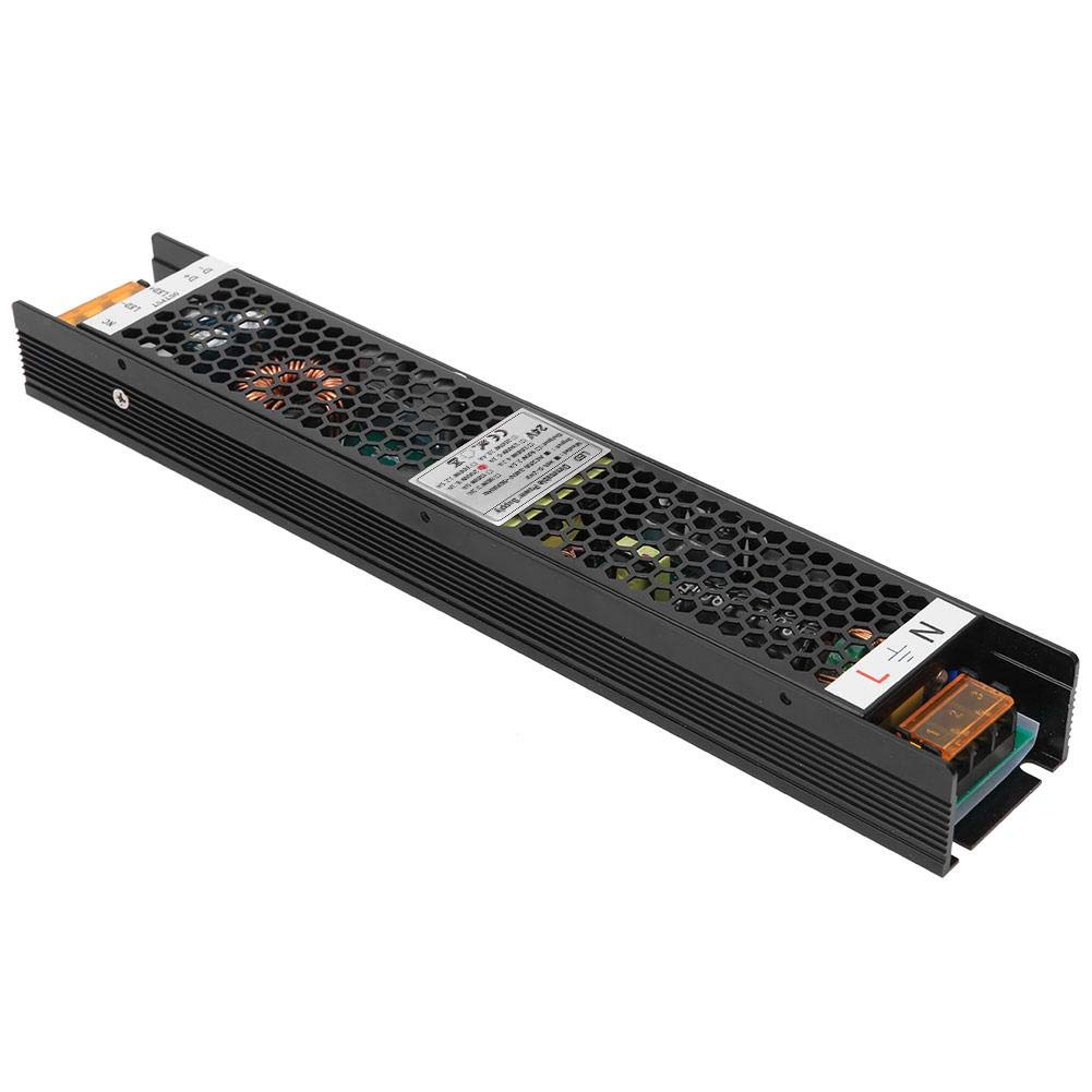 Alimentatore dimmerabile, 200W 0-10V in lega di alluminio dimmer supporto SCR 0~10V alloggiamento per striscia luminosa a LED ad alta efficienza(24V/8.33A)