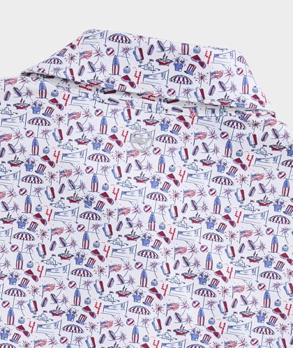 Image of Vineyard Vines Boys' Printed Sankaty Polo