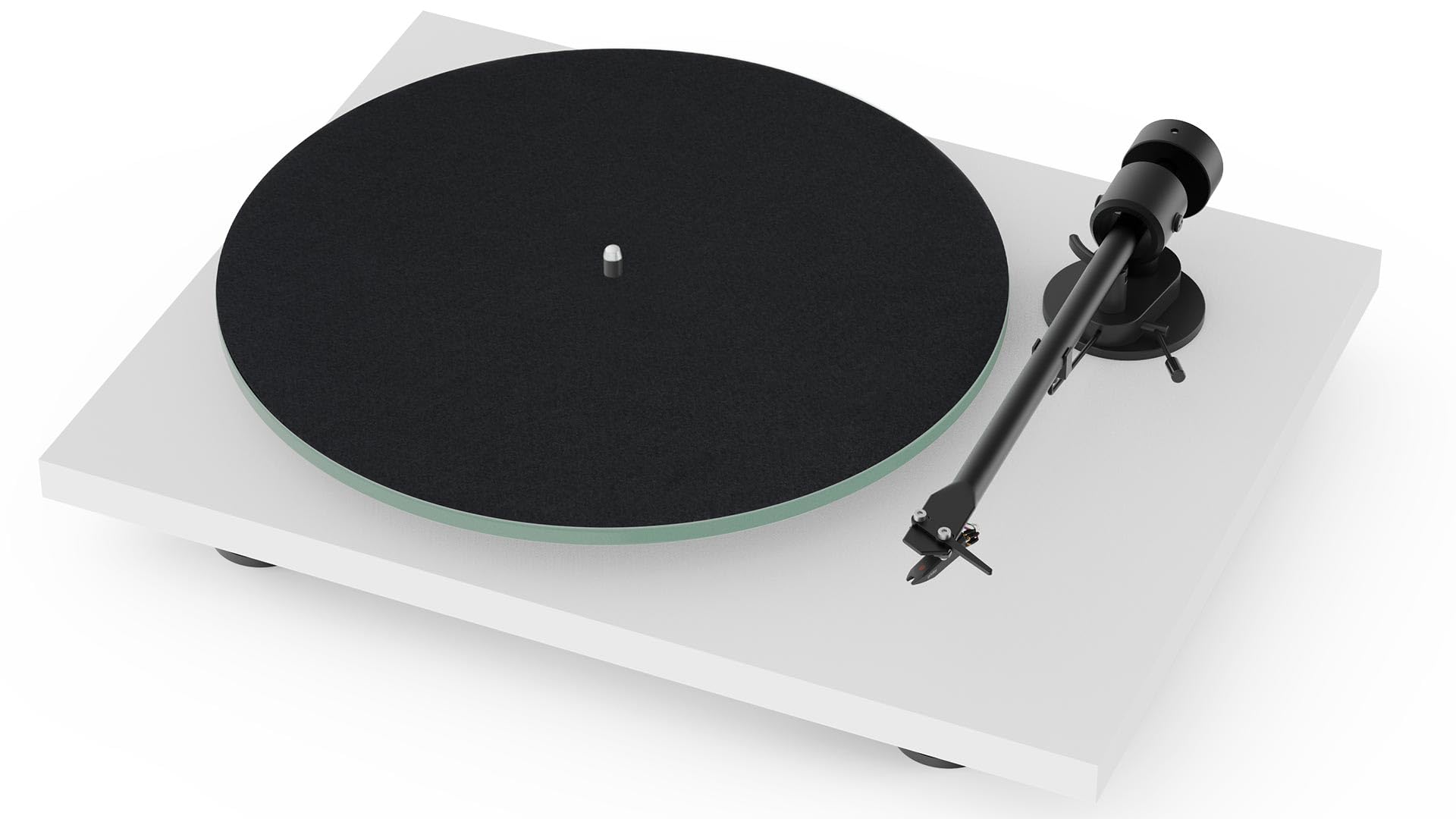 Pro-Ject T1 Evo BT Turntable with OM10 Cartridge (White)