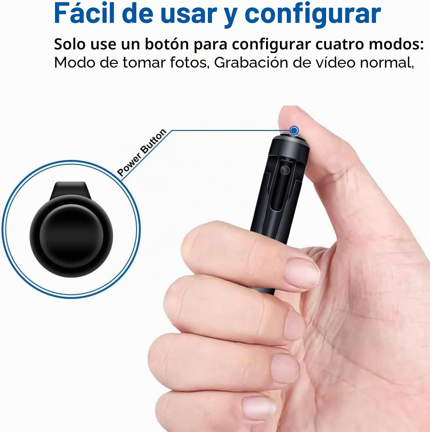 Cámara Espía Pluma Cámara Oculta HD 1080P Mini Bolígrafo Grabadora de Video con Tarjetas de 32GB Cámara de Niñera para el Hogar Cámara de VigilanciaPara Uso en Interiores y al Aire Libre