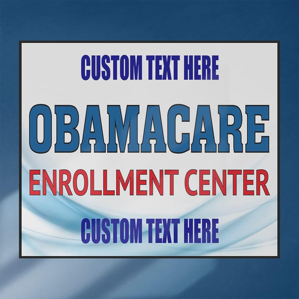 Custom Decal Stickers Multiple Sizes Obamacare Enrollment Center Industrial Vinyl Safety Sign Label Assisted Living Senior Care Personalized Text Here 24x18Inches