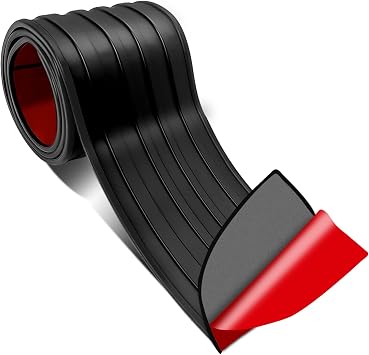 Rear Bumper Protector, Self-contained Viscose Natural Rubber Material Car Bumper Guard, Car Bumper Protector for Most Models Car Exterior Accessories