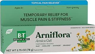 Nature's Way Boericke & Tafel Arniflora Arnica Gel, Temporarily Relieves Pain*, Swelling*, Stiffness*, 2.75 Oz (Packaging May Vary)