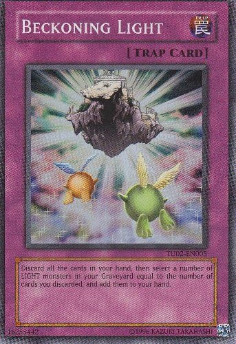 Yu-Gi-Oh! - Beckoning Light TU02-EN005 Super Rare - 5d's Turbo Pack 2