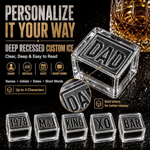 Molde Personalizado para Cubitos de Hielo 2" Cuadrados miniatura 4