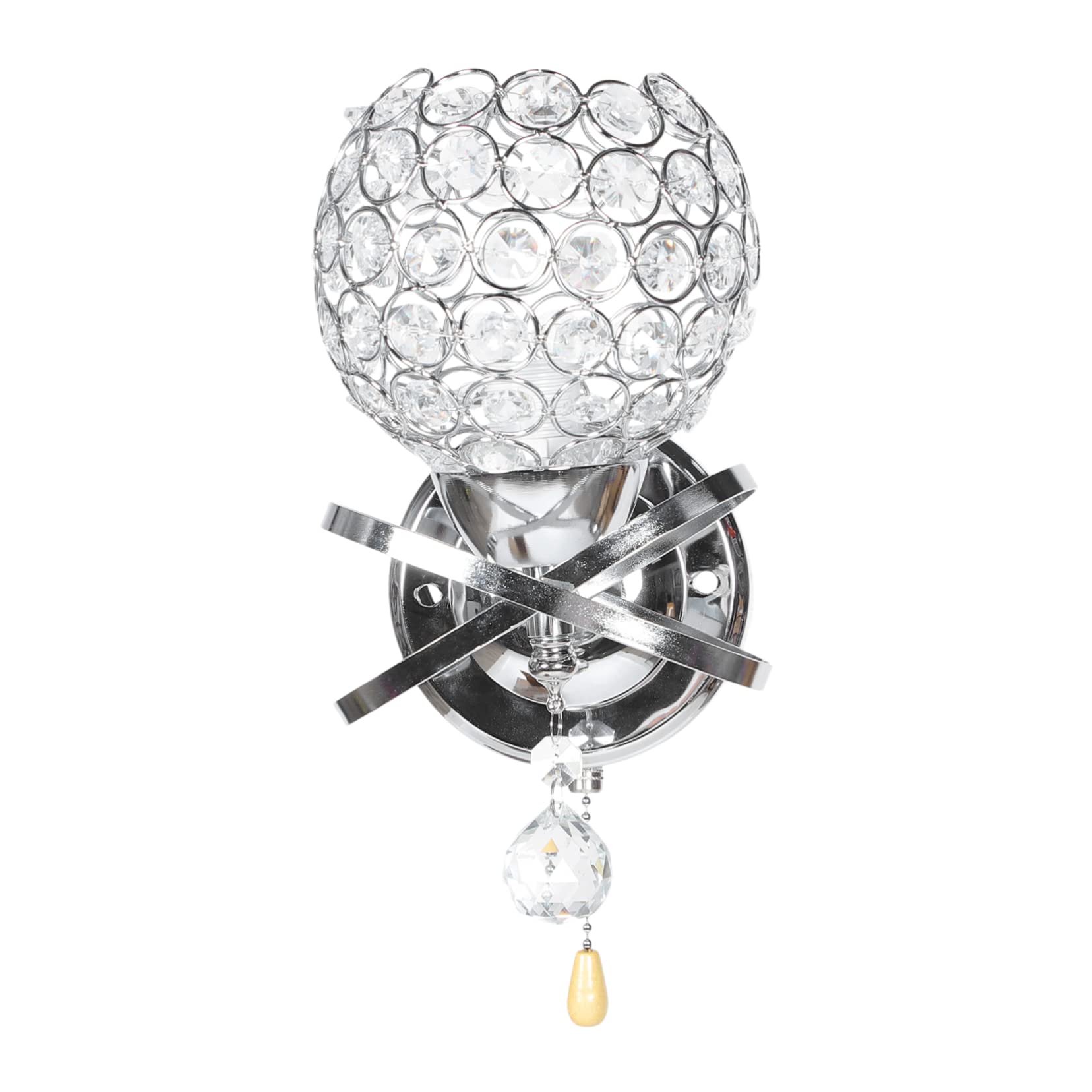 Lámpara de pared de cristal sofisticada con acabado premium para pasillos 8