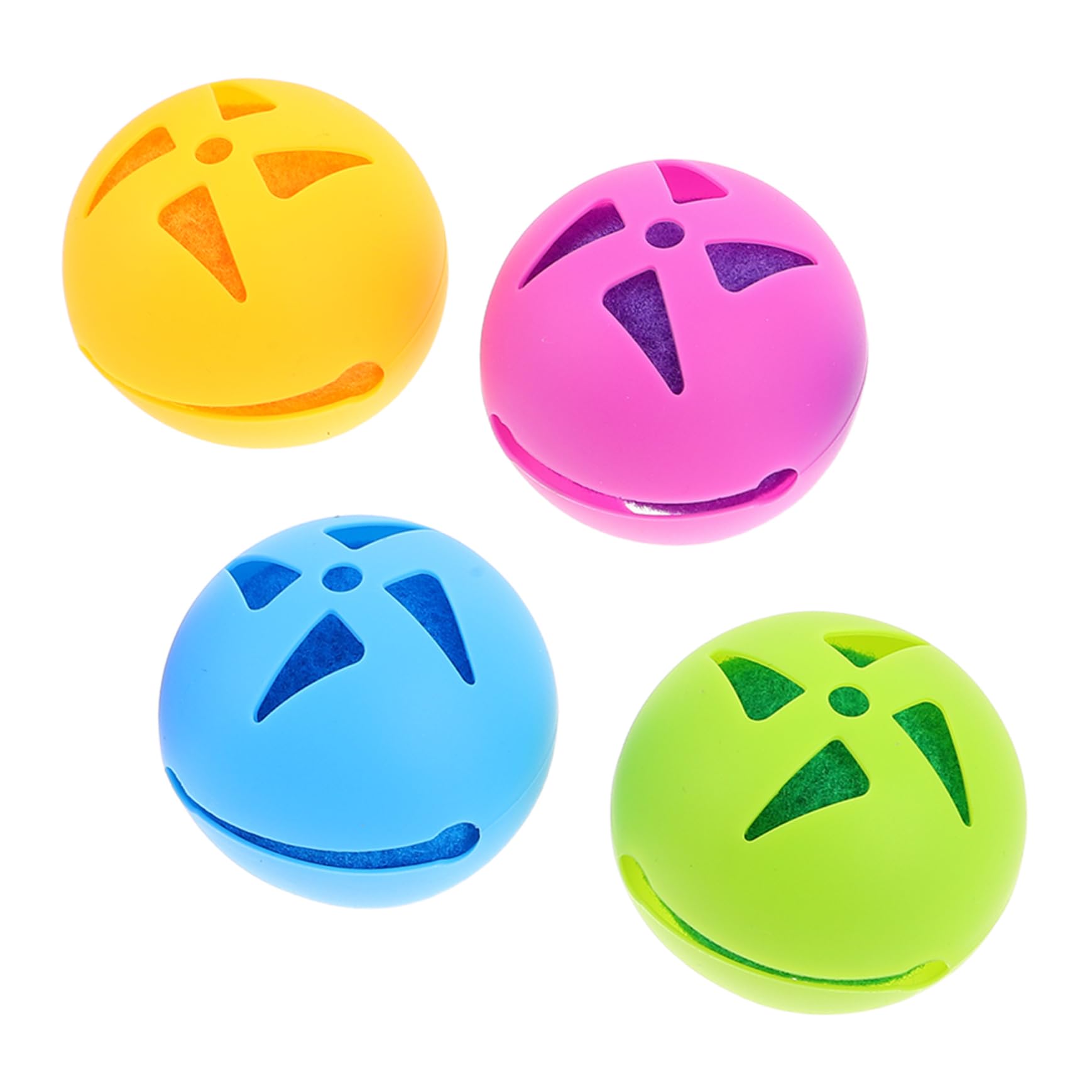 KONTONTY 4Pcs Soft Silicone Game Balls Squeezable Pool Activity with Windmill Pattern for Beach Fun Silicone for Adults for Outdoor Games
