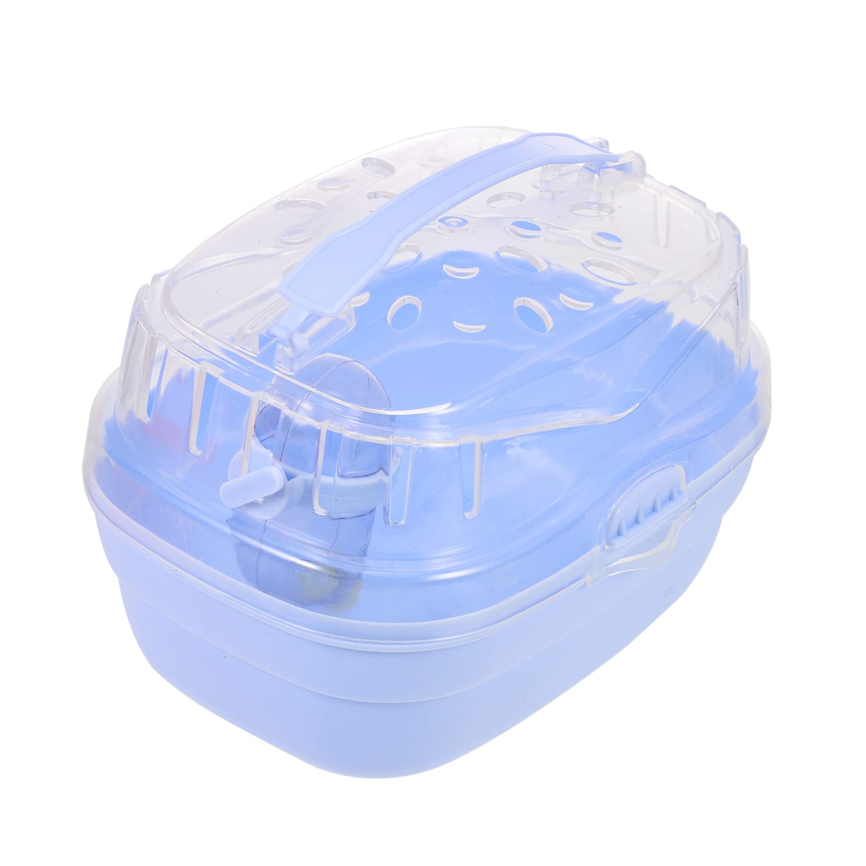 Toyvian Hamster Outdoor Travel Cage Portable Carrier Comfortable Material for Small Animals Go