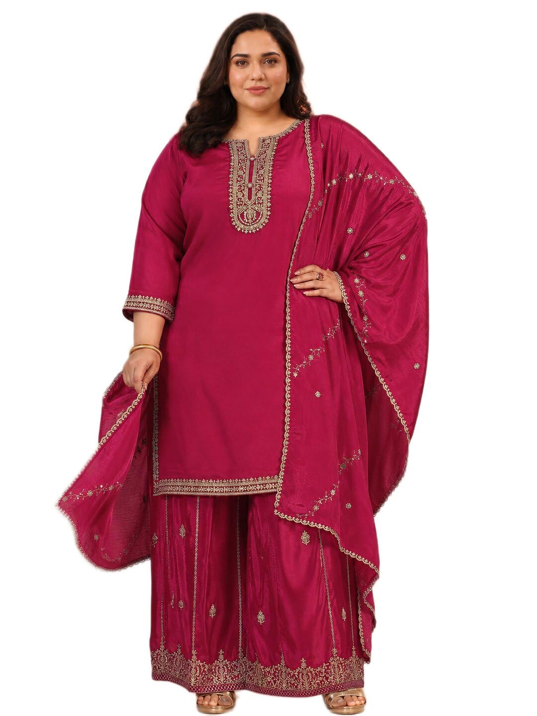 extra love by libas Womens Kurta Set-picture-3