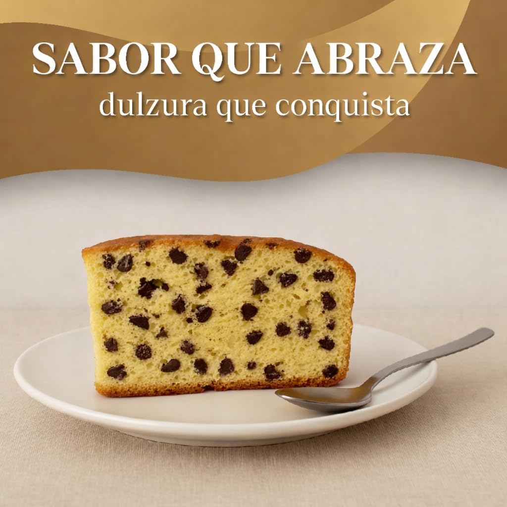 LAPASION - Bizcocho COC Pepitas Chocolate envuelto | Gotas de chocolate | Sobaos Pasiegos Artesanos | Bizcochos Ideales Para Desayunos Y Meriendas | Caja 2 Kg
