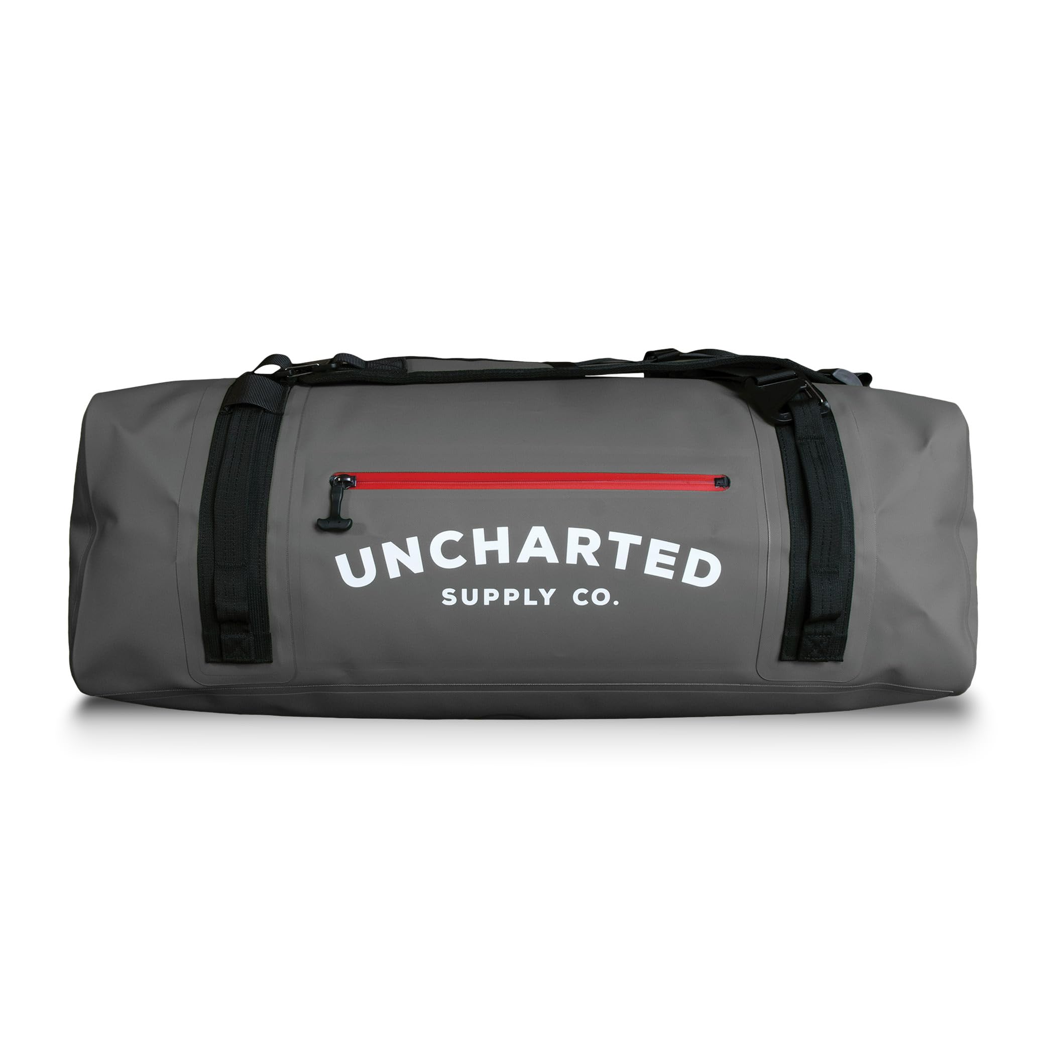 Uncharted Supply Co. The Vault Waterproof Duffel Bag - Airtight bag with Backpack Straps, Carry-On Size, Perfect for travel, boating, camping,